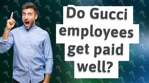 how much do gucci workers get paid|Gucci salary per year.